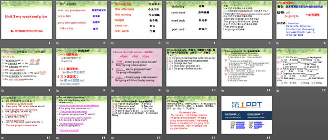《My weekend plan》PPT课件3