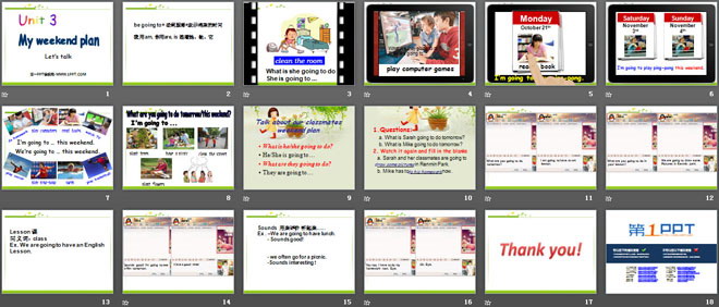 《My weekend plan》PPT课件6