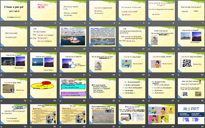 《I have a pen pal》PPT课件20