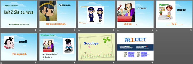 《She\s a nurse》PPT课件2