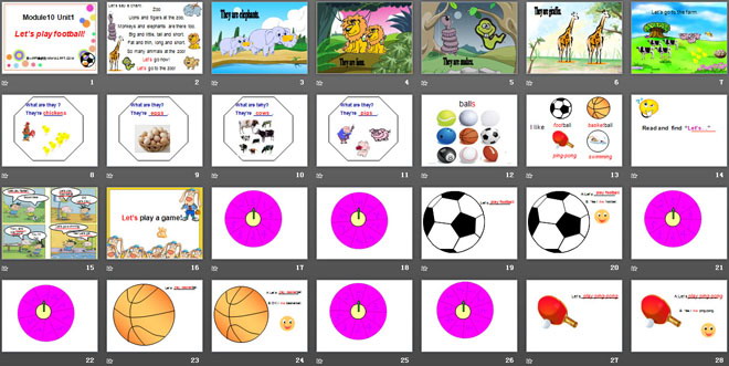 《Let\s play football》PPT课件