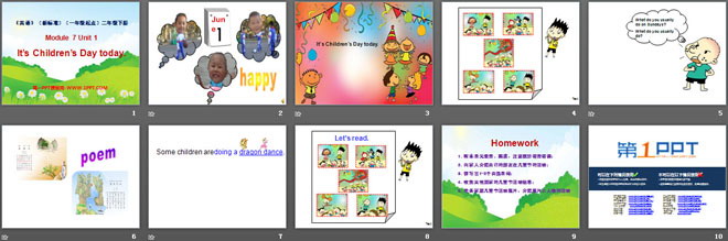 《It\s Children\s Day today》PPT课件4