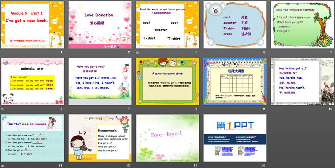 《I\ve got a new book》PPT课件2