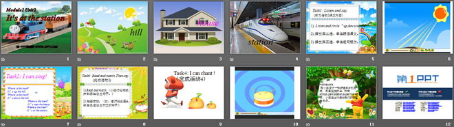 《It\s at the station》PPT课件