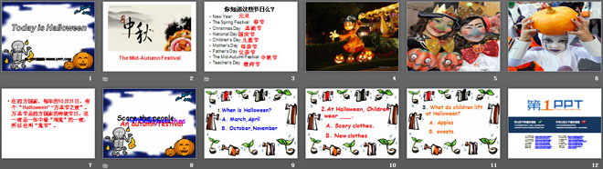 《Today is Halloween》PPT课件
