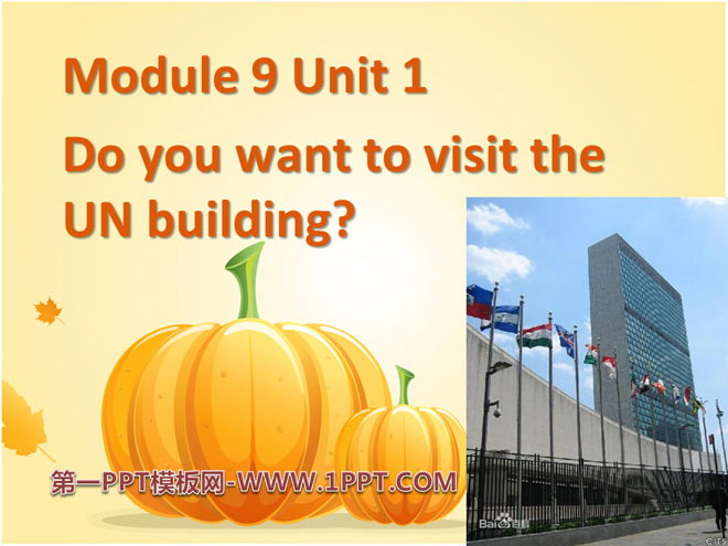 《Do you want to visit the UN building?》PPT课件2