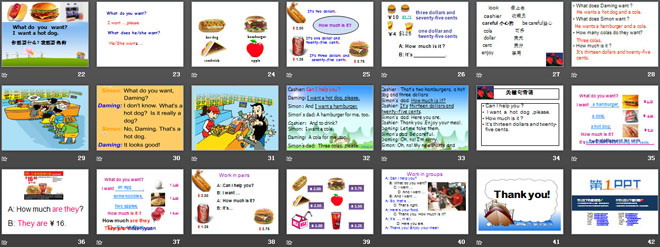 《I want a hot dog,plaese》PPT课件2