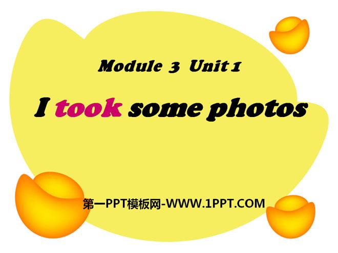 《I took some photos》PPT课件5