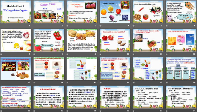 《We\ve got lots of apples》PPT课件2
