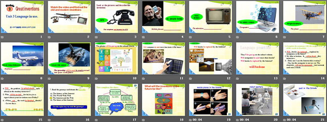 《Language in use》Great inventions PPT课件