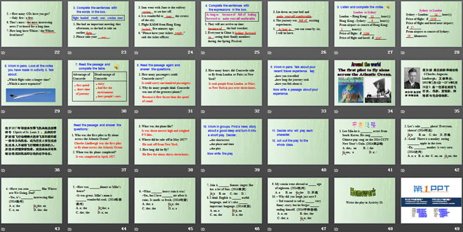 《Language in use》Travel PPT课件2