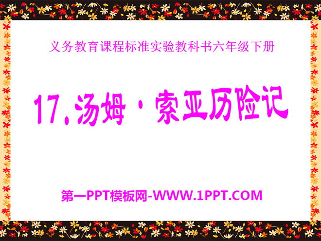 《汤姆·索亚历险记》PPT课件7