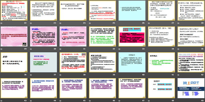 《回忆我的母亲》PPT课件3