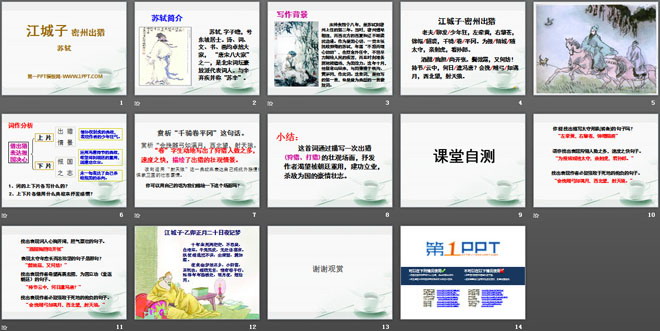《江城子密州出猎》PPT课件5