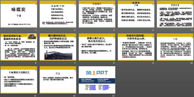 《咏煤炭》PPT课件2
