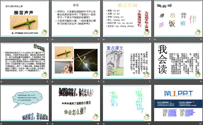 《柳笛声声》PPT课件