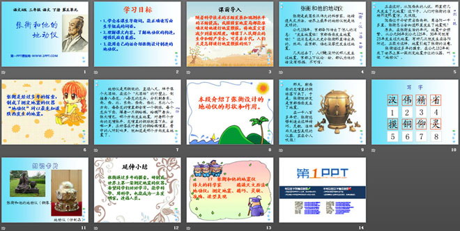 《张衡和他的地动仪》PPT课件3