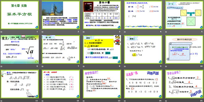 《算术平方根》PPT课件