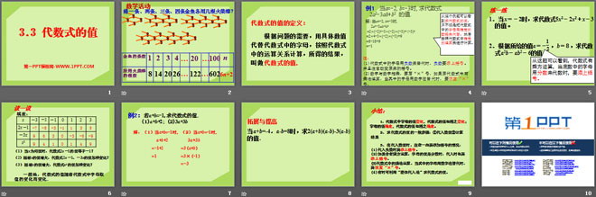 《代数式的值》PPT课件5