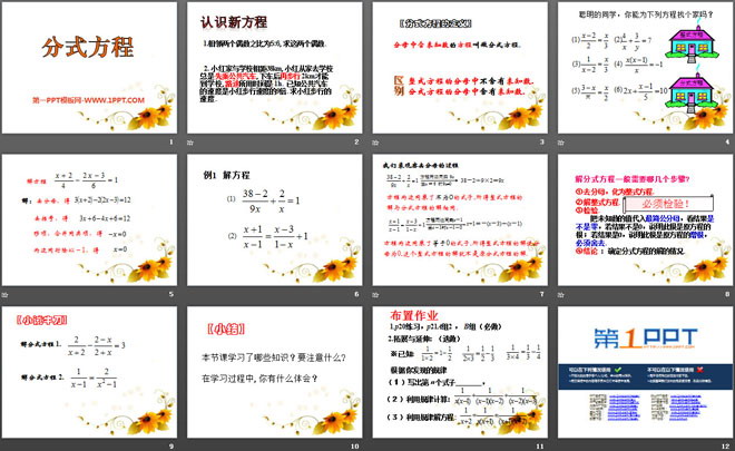 《分式方程》PPT课件2