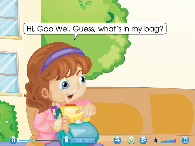 《Let\s go to school》Flash动画课件5