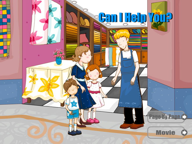 《Can I help you?》Flash动画课件5