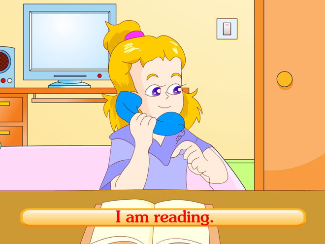 《I\m cleaning my room》Flash动画课件13