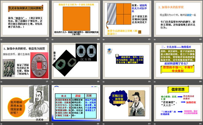 《强盛的西汉》大一统国家的建立—秦汉PPT课件2