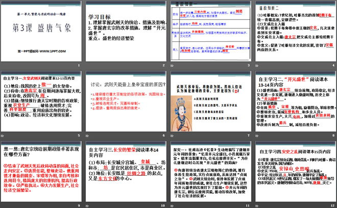 《盛唐气象》繁荣与开放的社会—隋唐PPT课件