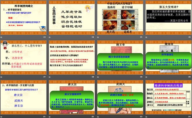 《唐朝的民族政策与科举制度》繁荣与开放的社会—隋唐PPT课件3
