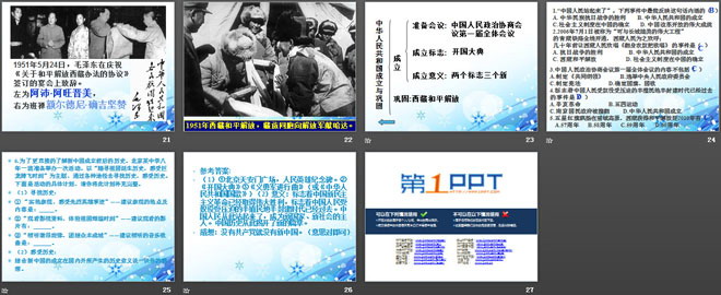 《中华人民共和国的成立》PPT课件2