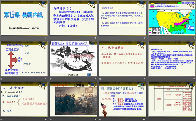 《美国内战》资产阶级统治的巩固与扩大PPT课件