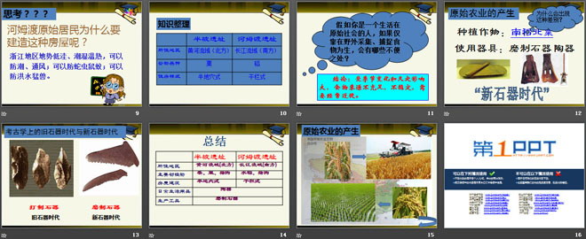 《原始农业的产生》史前时期PPT课件