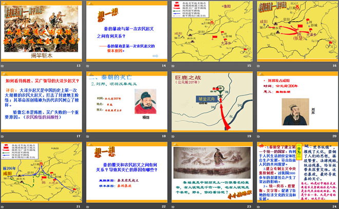《秦朝的覆灭》秦汉时期PPT课件3