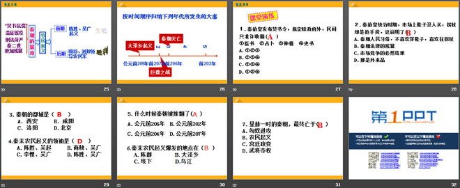 《秦朝的覆灭》秦汉时期PPT课件3