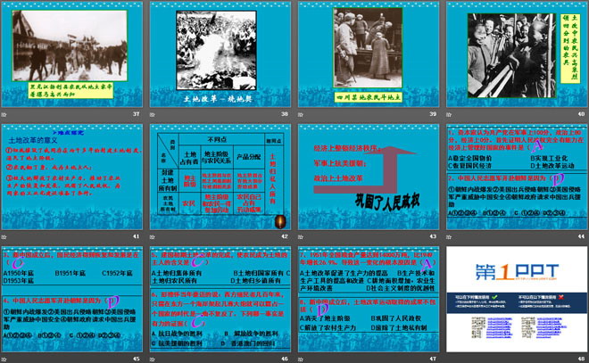 《人民政权的巩固》中华民族共和国的成立和巩固PPT课件
