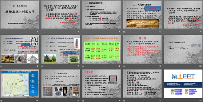 《原始农业与村落生活》史前时代PPT课件2