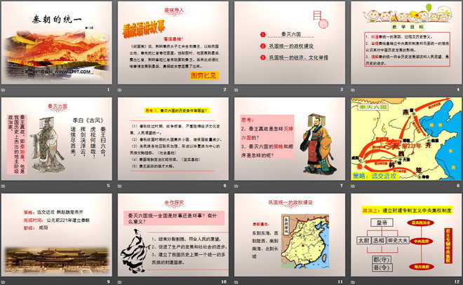 《秦朝的统一》秦汉统一王朝PPT课件
