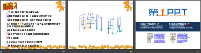 《播种发芽》PPT课件