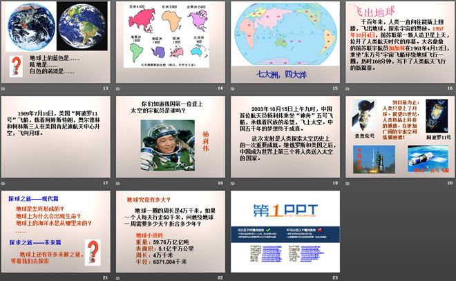 《地球》我们居住的星球PPT课件2