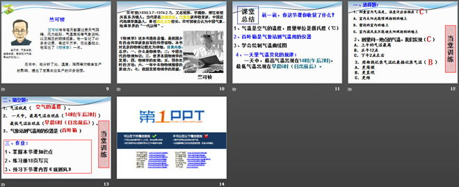 《测量气温》变化的天气PPT课件