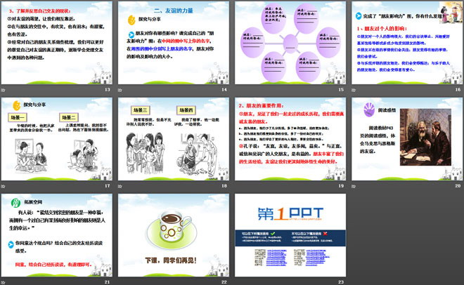 《和朋友在一起》PPT