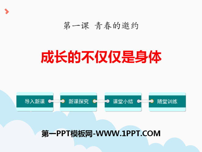 《成长的不仅仅是身体》PPT
