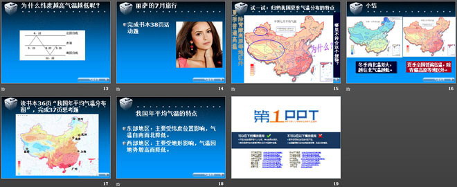 《气温分布》PPT课件