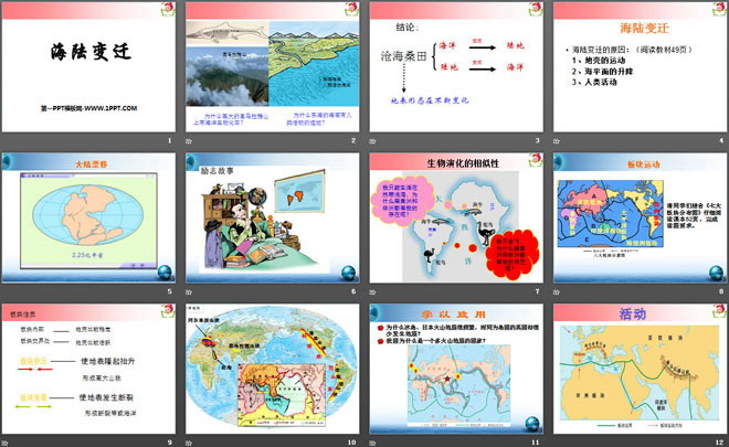 《海陆变迁》PPT课件