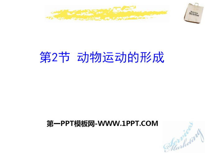 《动物运动的形成》PPT下载