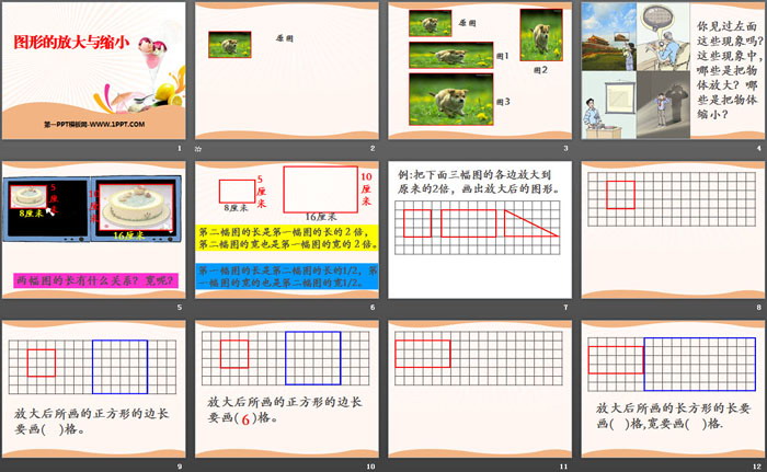 《图形的放大和缩小》PPT