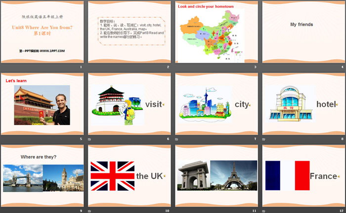 《Where Are You from?》PPT