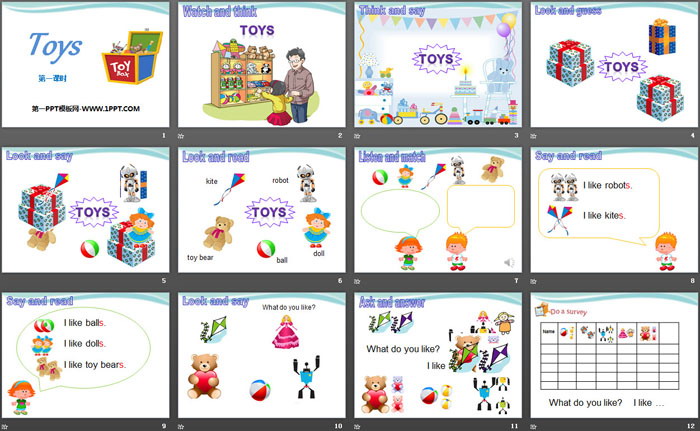 《Toys》PPT