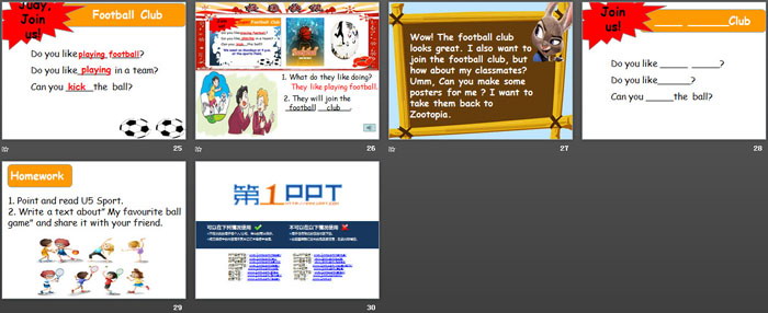 《Sport》PPT
